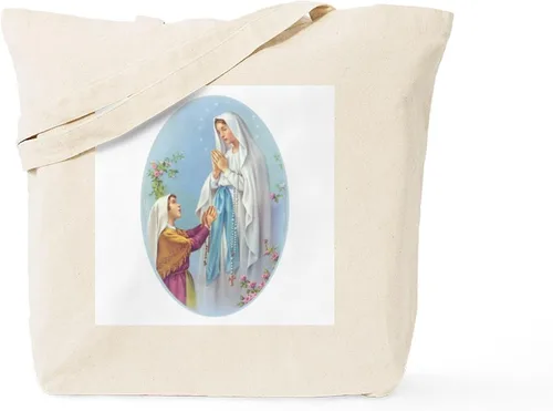 Miniatura 11 de CafePress Hail Mary Tote Bag Bolsa de lona natural, bolsa de compras reutilizable
