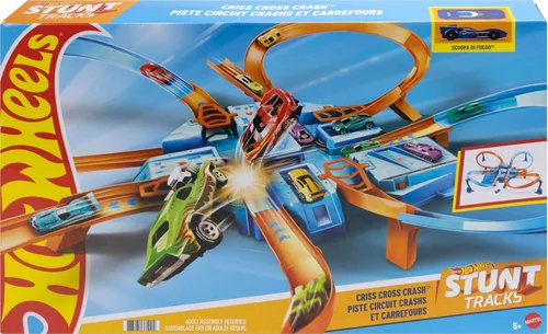 Miniatura 6 de Hot Wheels Set de pista Criss Cross Crash [Exclusivo de Amazon]