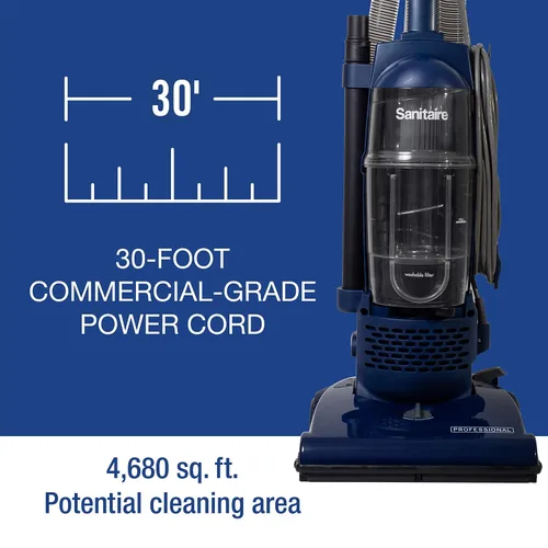 Miniatura 6 de Sanitaire Aspiradora Comercial Vertical Profesional Sin Bolsa con Herramientas, SL4410A