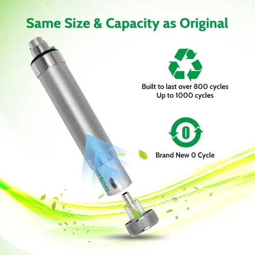 Miniatura 5 de Batería de repuesto para Welch Allyn 72200 3.5V 1500 mAh batería recargable