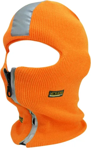 Miniatura 15 de Pasamontañas reflectante de seguridad con gorro de cremallera ajustable