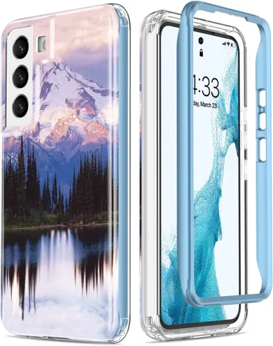 Miniatura 11 de Esdot Funda para Samsung Galaxy S22, Grado Militar Aprobada en Prueba de Caída de 21 pies, Cubierta Resistente con Diseños de Moda para Mujeres