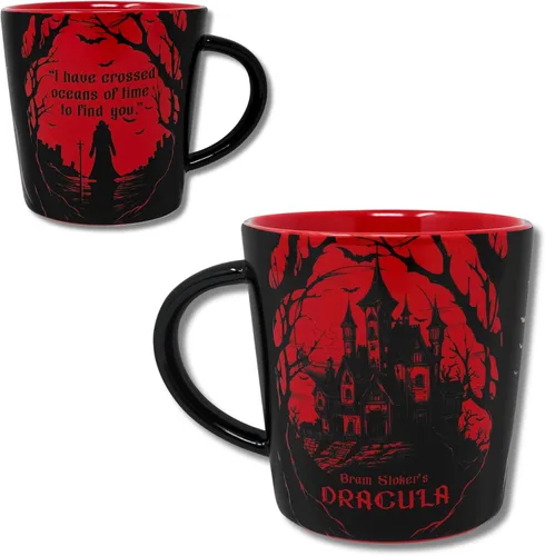 Miniatura 11 de Taza de amantes de libros Steel Mill & Co., linda taza de café/té de cerámica con asa para club de lectura, taza de café temática de lectura de 14