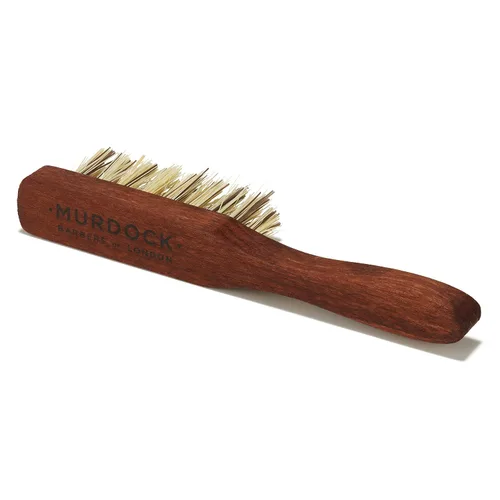 Murdock London Redchurch - Cepillo para barba para hombre, herramienta de aseo vegano de bolsillo para barbas cortas a medianas, listo para viajar