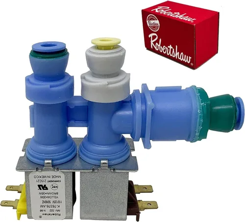 [67006322 Valve OEM Mania] 67006322 NUEVO OEM producido para Whirpool Refrigerador Doble Válvula de entrada de agua Pieza de repuesto - reemplaza a