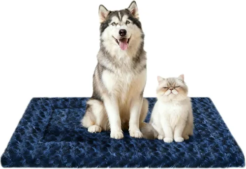 Miniatura 38 de Tapete de Cama para Perro - Tapetes de Cama Reversibles para Jaula de Perro, Suave y Transpirable, Almohadilla para Perrera, Cama de Jaula Duradera