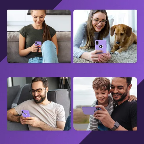 Miniatura 7 de ORIbox - Funda compatible con iPhone XR, resistente a los golpes, anticaídas, transparente