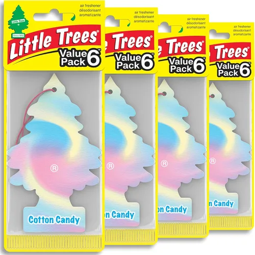 Miniatura 44 de Little Trees - Ambientador de árbol colgante que proporciona un aroma de larga duración para tu hogar o tu auto. Aroma Bayside Breeze, 24