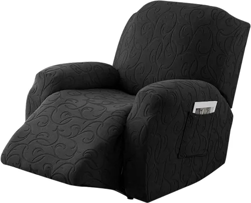 Miniatura 41 de Fundas para Sofá Reclinable Seccional Funda de Sofá para Sofá Reclinable de 3 Asientos, 5 Piezas Funda Elástica para Sofá de 3 Cojines Reclinable