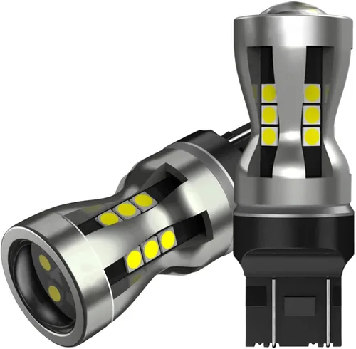SEALIGHT Bombilla LED 7440 7443, 6000K blanco brillante 3000LM para 7441 992 T20 W21W 7444 bombillas LED de repuesto para luces de marcha atrás de