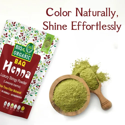 Miniatura 6 de Polvo de henna para tinte para el cabello Lawsonia Inermis Polvo Mehndi Cinco desplazados Natural y crudo (10.11 onzas - 0.8 libras)