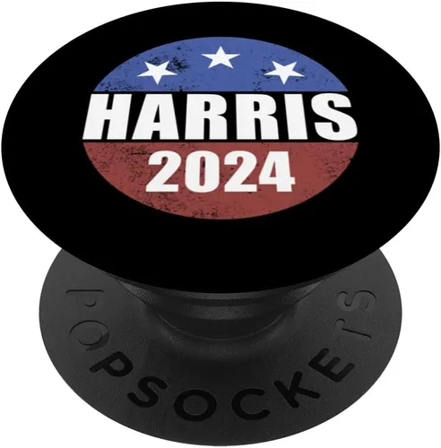 Botón de elección de Harris 2024 Vote '24 Presidente Kamala Harris PopSockets intercambiable PopGrip