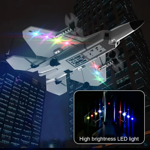 Miniatura 6 de Avión RC de 4 Canales con Control Remoto - Avión RC F-22 para Adultos Principiantes con Sistema de Estabilización Xpilot y Acrobático, Dos
