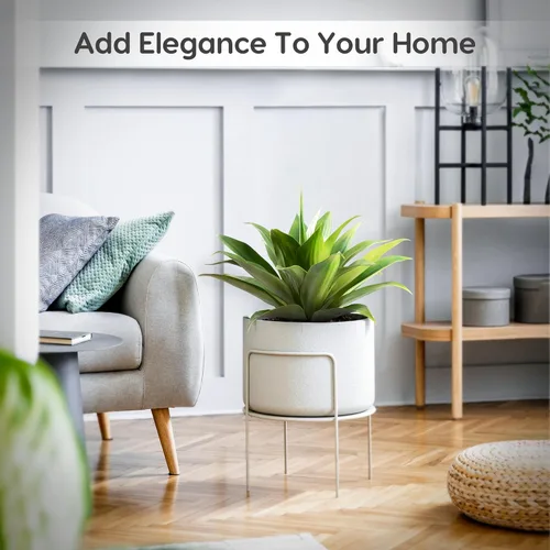 Miniatura 4 de Velener Plantas artificiales de agave falsas, Plantas suculentas falsas para decoración de habitaciones, tallos de plantas de agave sintético sin
