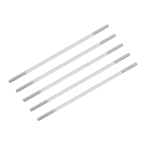 Miniatura 6 de METALLIXITY Tornillos de doble extremo (rosca M8, longitud 80 mm) 5 piezas, pernos de varilla roscada doble de acero inoxidable 304