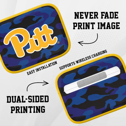 Miniatura 3 de Affinity Bands Pittsburgh Panthers Champion Series HDX - Funda compatible con Apple AirPods Generaciones 1 y 2