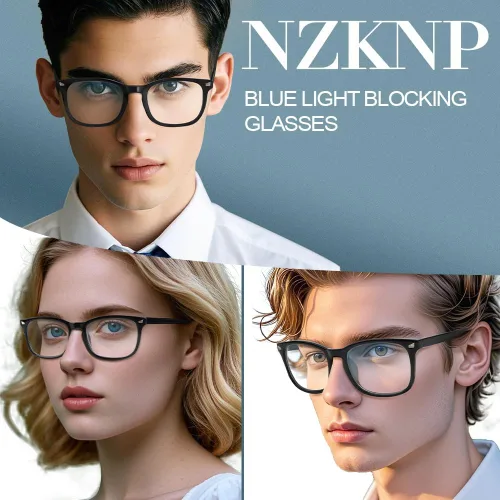 Miniatura 8 de NZKNP Blue Light Glasses for Woman Men,Blue Light Blocking Glasses,Clear Glasses