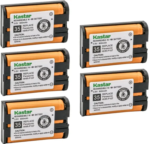 Miniatura 4 de Kastar Paquete de 1 batería de repuesto HHR-P107A para Panasonic KX-TGA600 KXTGA600 KX-TGA600B KXTGA600B KX-TGA600M KXTGA600M KX-TGA600S KX-TGA600S