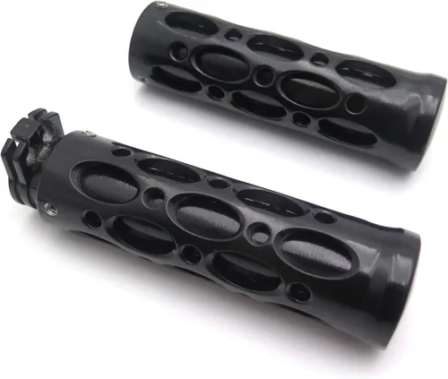 Miniatura 3 de Agujero hueco forma 7/8" empuñaduras compatibles con Nomad Drifter Vulcan 1600 2000 Negro [B00YWBW23Q]