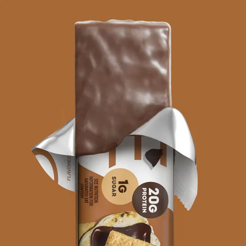 Miniatura 4 de ONE Barras de proteínas, Smores, sin gluten, con 0.71 onzas de proteína y 0.04 onzas de azúcar, grapas de despensa, 2.12 onzas (12 unidades)