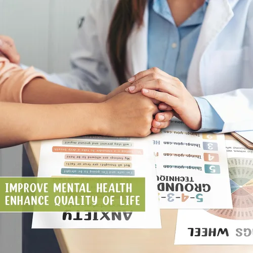 Miniatura 3 de 10 pósteres de cuidado de salud mental, póster de salud mental, decoración de oficina de terapia, artículos imprescindibles para la oficina