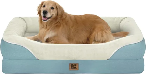 Miniatura 18 de Cama ortopédica grande lavable para perros, sofá XL para perros, cama de cuatro lados para perros, impermeable, antideslizante, para perros de gran