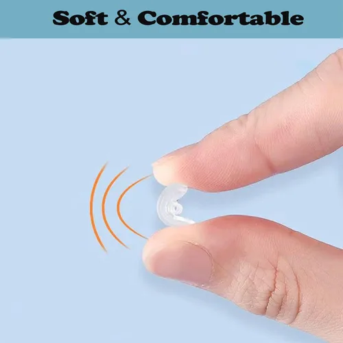 Miniatura 3 de 10 pares de almohadillas para la nariz para anteojos, kit de repuesto de almohadillas de nariz de silicona suave mejoradas, almohadillas de nariz
