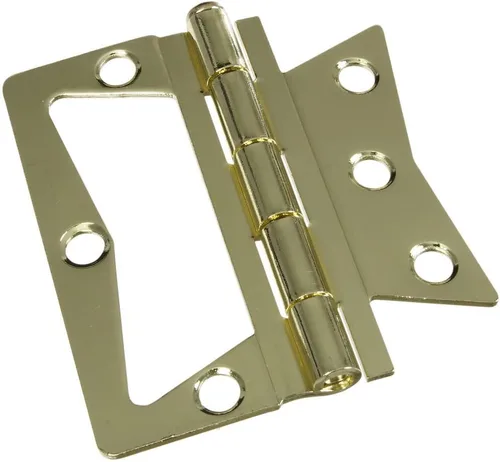 Miniatura 5 de National Hardware N244-780 V535 Bisagras montadas en superficie en latón, paquete de 2