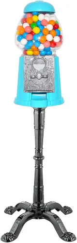 Miniatura 24 de Máquina clásica de chicle/dispensador de dulces, 9 pulgadas - negro