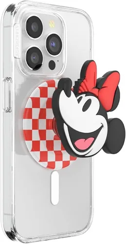 Miniatura 50 de PopSockets - Agarre para teléfono con soporte expandible, agarre adhesivo, Disney - Peekaboo Minnie