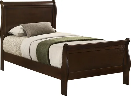 Miniatura 4 de Coaster Home Furnishings Louis Philippe 202411T - Cama de trineo con doble panel