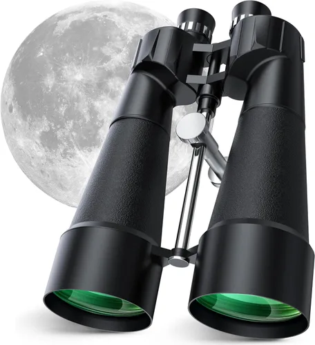 Miniatura 10 de Sogries Prismáticos de 10 x 50 para adultos, prismáticos de alta potencia para observación de aves de larga distancia, IPX7, impermeable, totalmente