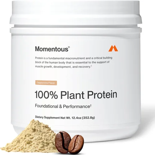 Miniatura 15 de Momentous - Proteína vegana en polvo - 20 g de proteína a base de plantas - Certificada NSF para el deporte - Sin gluten - Sin transgénicos - 22