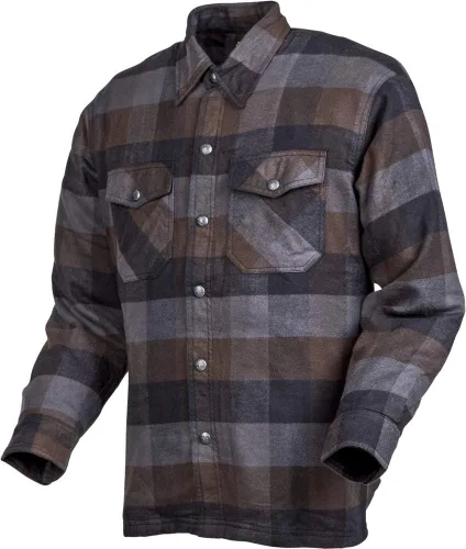ScorpionEXO Covert - Camisa de franela de manga larga para hombre, con bolsillos de malla para armadura opcional con clasificación CE