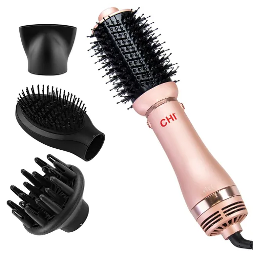 Miniatura 8 de CHI Volumizer - Cepillo de soplado 4 en 1, secador de pelo que crea un cabello suave, sedoso y brillante, cuatro accesorios intercambiables para un