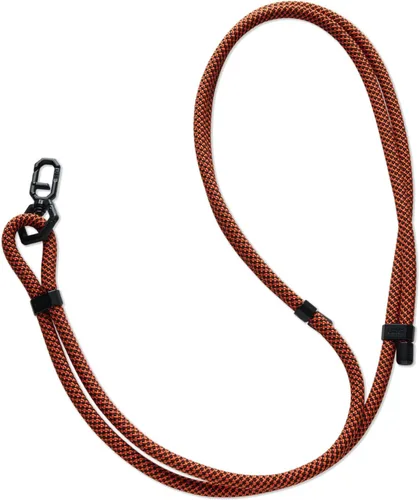 Miniatura 2 de URBAN ARMOR GEAR UAG - Cordón cruzado para teléfono, correa de paracaídas ajustable de 0.394 in/0.276 in, civil Ocre/negro