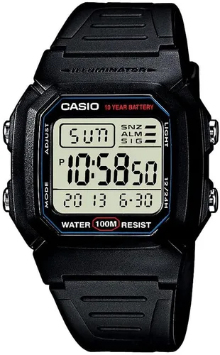 Miniatura 2 de Casio W800HG Series Mens Digital Watch 100 Meter Water Resistance Multi Function Alarm 100 SEC Stopwatch Auto Calendar Countdown Timer LED