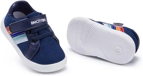 Miniatura 3 de BMCiTYBM Zapatos para bebé niño y niña, suaves, antideslizantes, ligeros, para caminar por el primer paso de 6, 9, 12, 18, 24 meses
