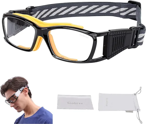 Miniatura 15 de SooGree Sports Goggles Racquetball Glassess Basketball Football Soccer Goggles for Men & Women Adjustable Strap