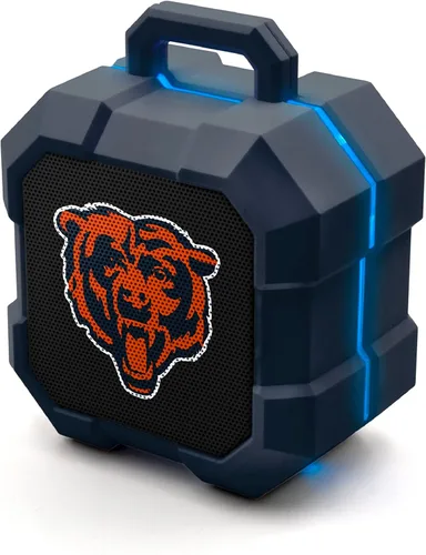Miniatura 21 de SOAR NFL Shockbox - Altavoz Bluetooth inalámbrico LED, resistente al agua, IPX4, 5.0 Bluetooth con más de 5 horas de tiempo de reproducción, pequeño