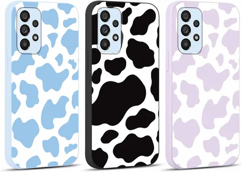 Miniatura 38 de 2 Pack Funda con lindo estampado de chita para Samsung Galaxy S22 Ultra 5G de 6.8", Fundas con patrón de leopardo de lujo, diseño de silicona suave