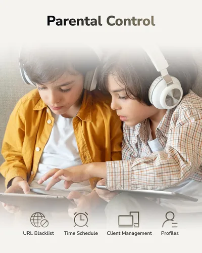Miniatura 9 de Cudy Sistema de malla Wi-Fi de doble banda BE3600 WiFi 7, 3.6 Gbps 160 Mhz, cobertura de hasta 1000 pies cuadrados, 3 puertos Gigabit, compatible