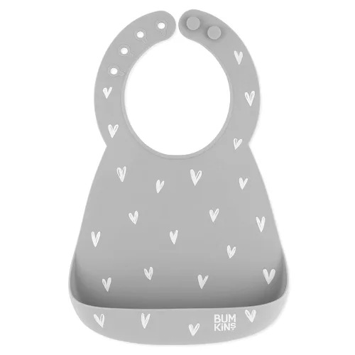Miniatura 11 de Bumkins Baberos, bolsillo de silicona para bebés, babero para niña o niño, para 6-24 meses hasta niños pequeños, esencial imprescindible para comer