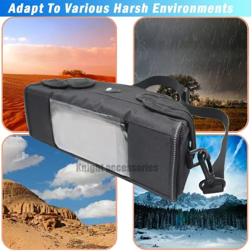 Miniatura 5 de Bolsa de viaje para manillar de motocicleta impermeable moderna para Honda CRF1000L CRF1100L África Twin Adventure Sport NC700X bolsa