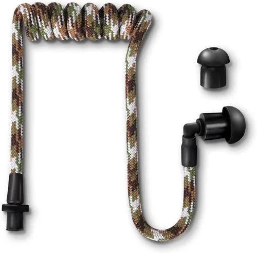 Miniatura 21 de Tubeez Walkie Talkie Auricular con tapones negros para los oídos – Tubo roscado de bloqueo de humedad que se adapta a cualquier auricular de radio