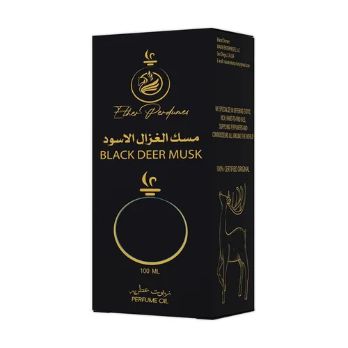 Miniatura 5 de Ether Perfumes PHEROMONE BOOSTED BLACK DEER MUSK Aceite de perfume concentrado 3.4 fl oz I Extracto de grado premium I Perfume Making I Aceite