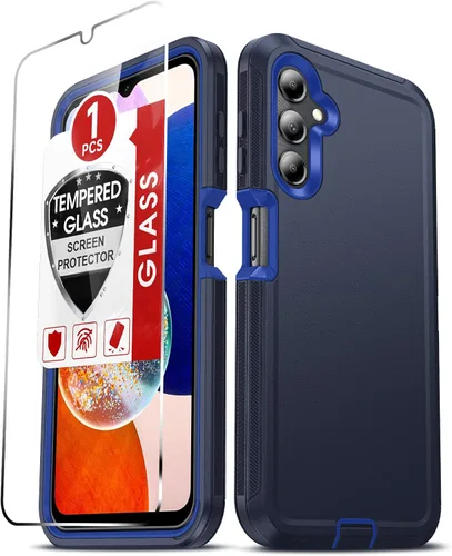Miniatura 56 de LeYi Funda compatible con Samsumg Galaxy A05 4G: Galaxy A05 4G con resistente a los golpes, 3 en 1 de cuerpo completo, protección resistente