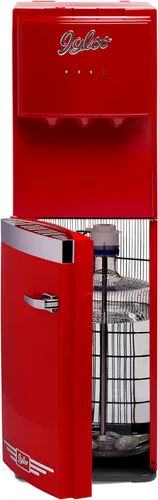 Miniatura 8 de Igloo Dispensador de enfriador de agua con carga inferior retro, opciones de temperatura caliente, fría o ambiente, capacidad para botellas de 3 o 5
