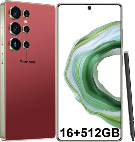 Miniatura 11 de JQAKP I25 Ultra Smartphone 16+512GB Android 14 Snapdragon 8 Gen 3 Cámara dual de 68MP+108MP Batería de 7000mAh Pantalla FHD+ de 6.99 Gris