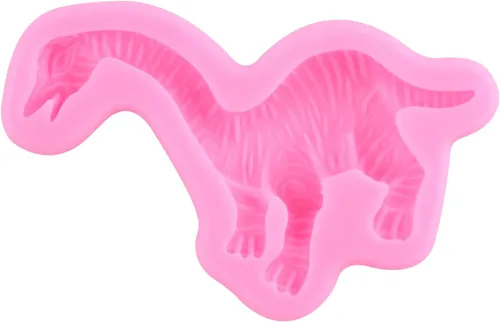 Miniatura 4 de ZiXiang Moldes de silicona de dinosaurio, molde de hojas tropicales para fondant, molde de hojas de helecho, molde de caramelo para baby shower